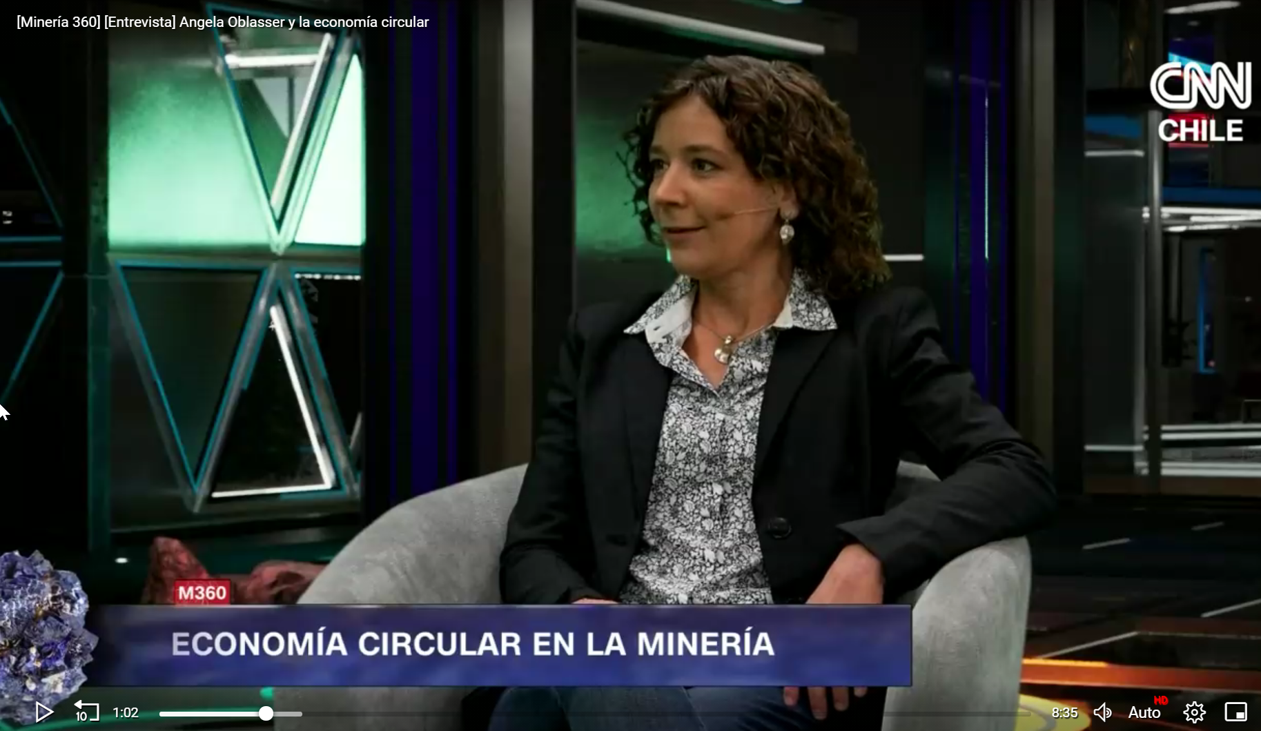 Angela Oblasser y la economía circular en minería: “El sector minero es el que va a impulsar la transición verde”