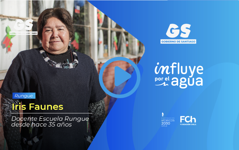 Influye por el Agua: Iris Faunes. Escuela G-345 de Rungue -Estudiantes dependen de camión aljibe