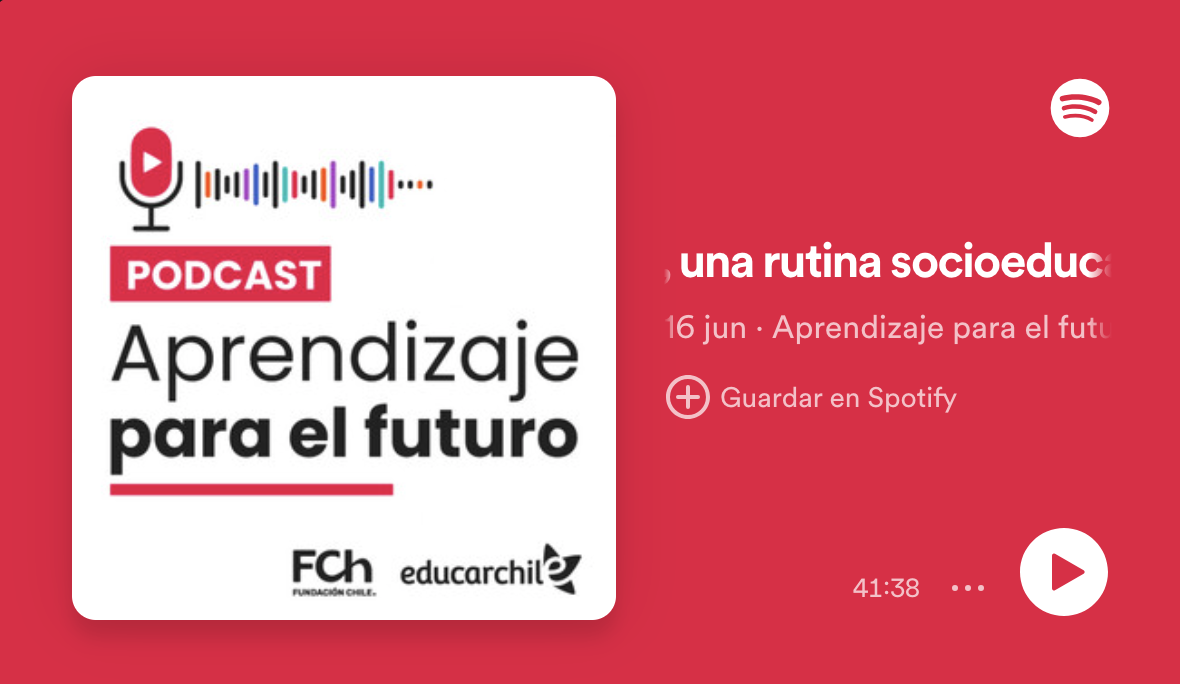 Aprendizaje para el Futuro. Episodio: Hervat, una rutina socioeductiva para la reactivación de aprendizajes.