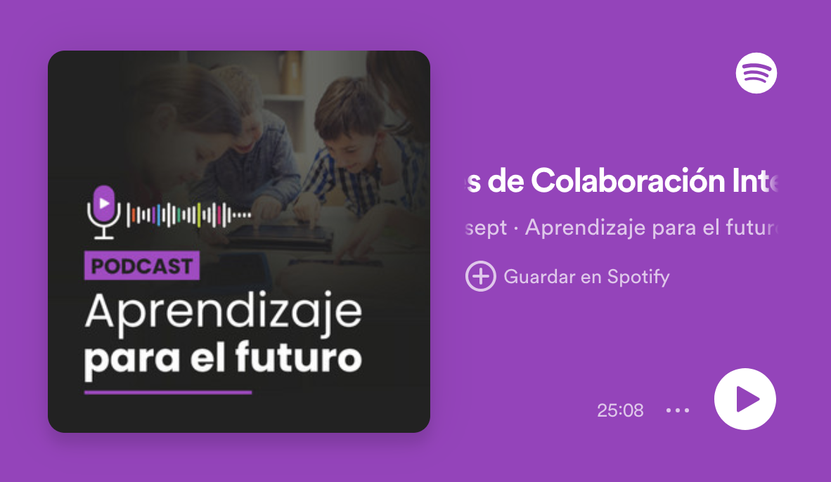 Aprendizaje para el Futuro. Episodio: Redes de Colaboración Internivel, equipos que promueven la mejora para impactar en los aprendizajes