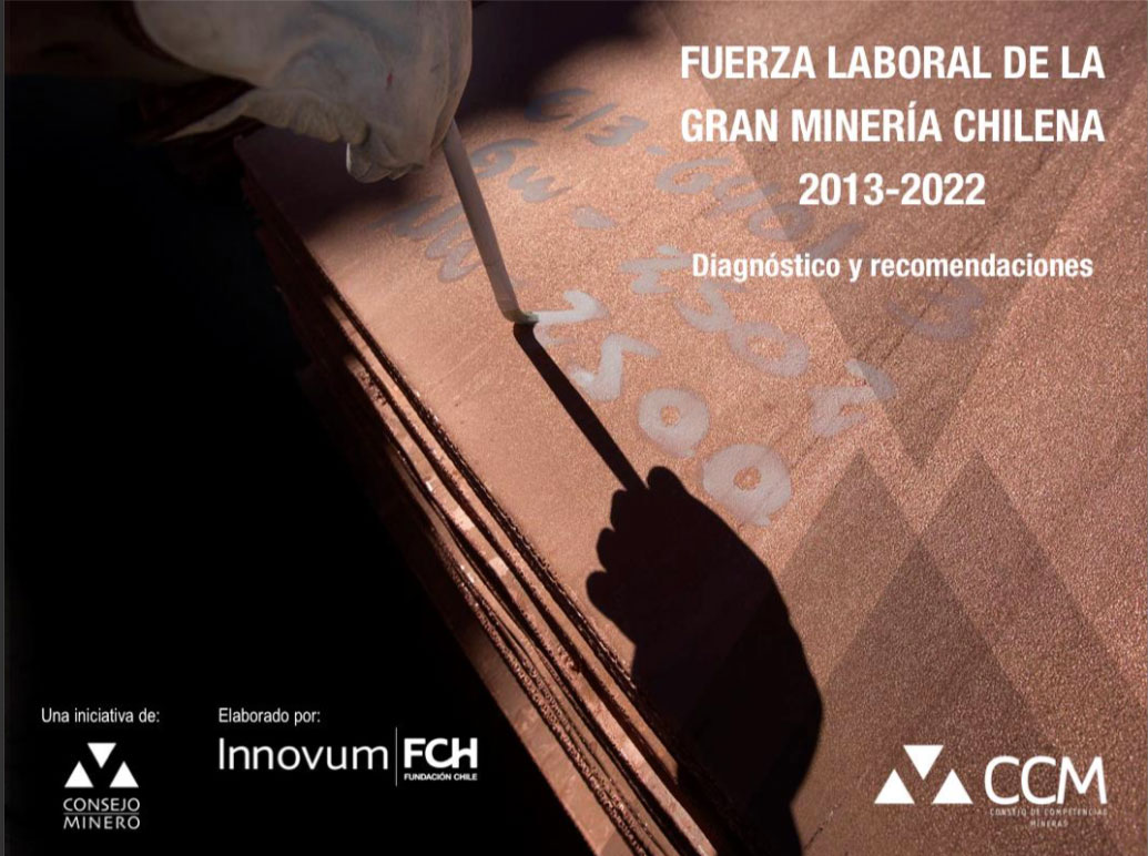 Estudio de fuerza laboral de la gran minería chilena 2013-2022