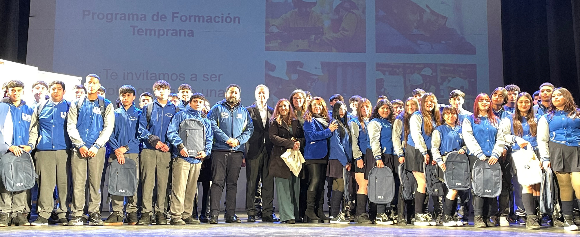 125 estudiantes de Casablanca inician Programa de Formación Temprana para la minería con FLS y Vetas de Talento