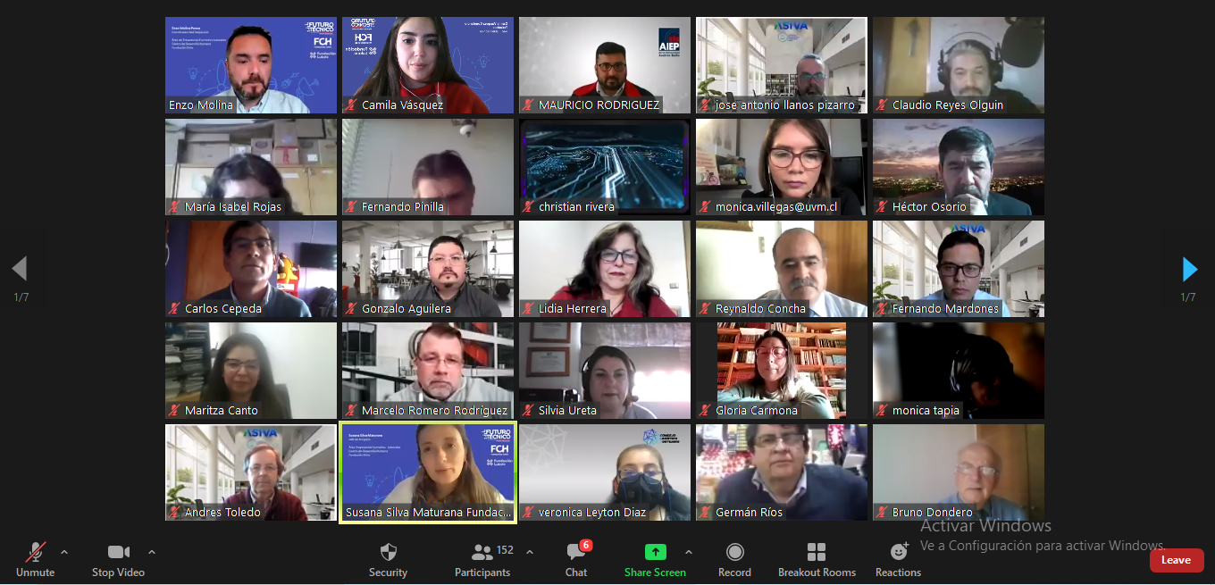 Alianza entre Futuro Técnico Valparaíso y ASIVA beneficiará la formación de los estudiantes TP de la región