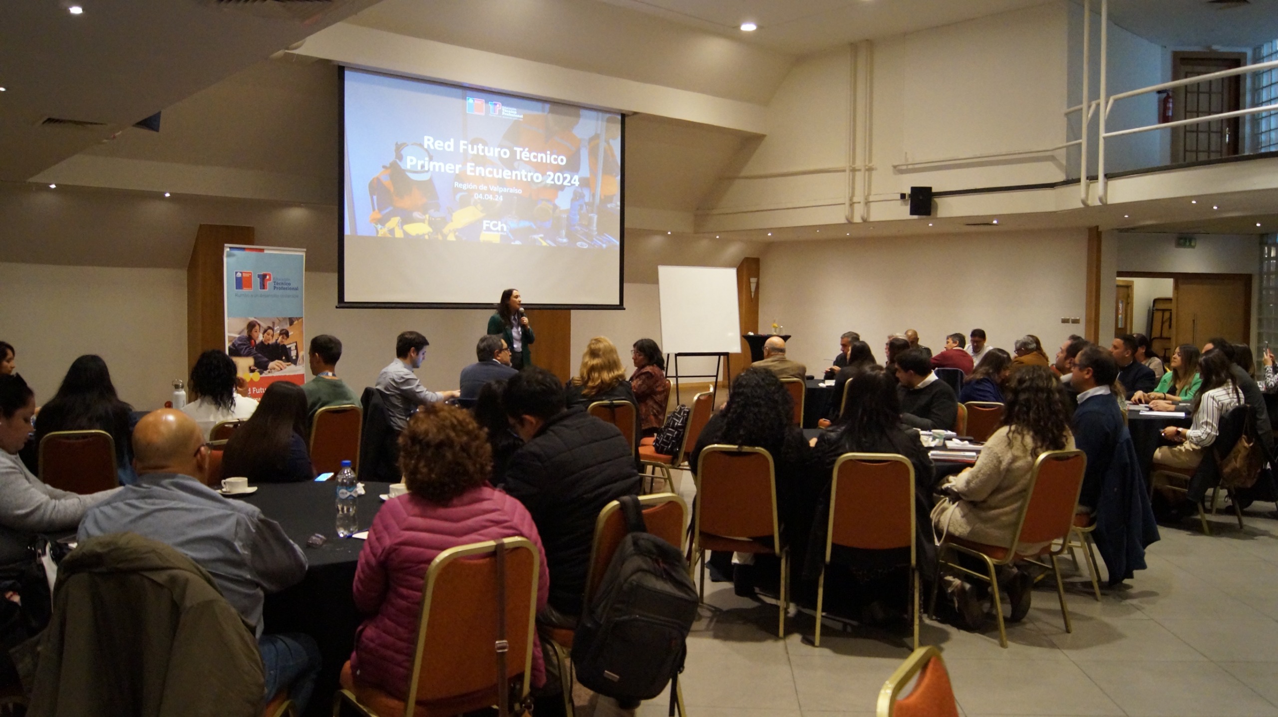 Encuentro regional de Liceos TP dieron inicio a la agenda 2024 de la Red Futuro Técnico Valparaíso