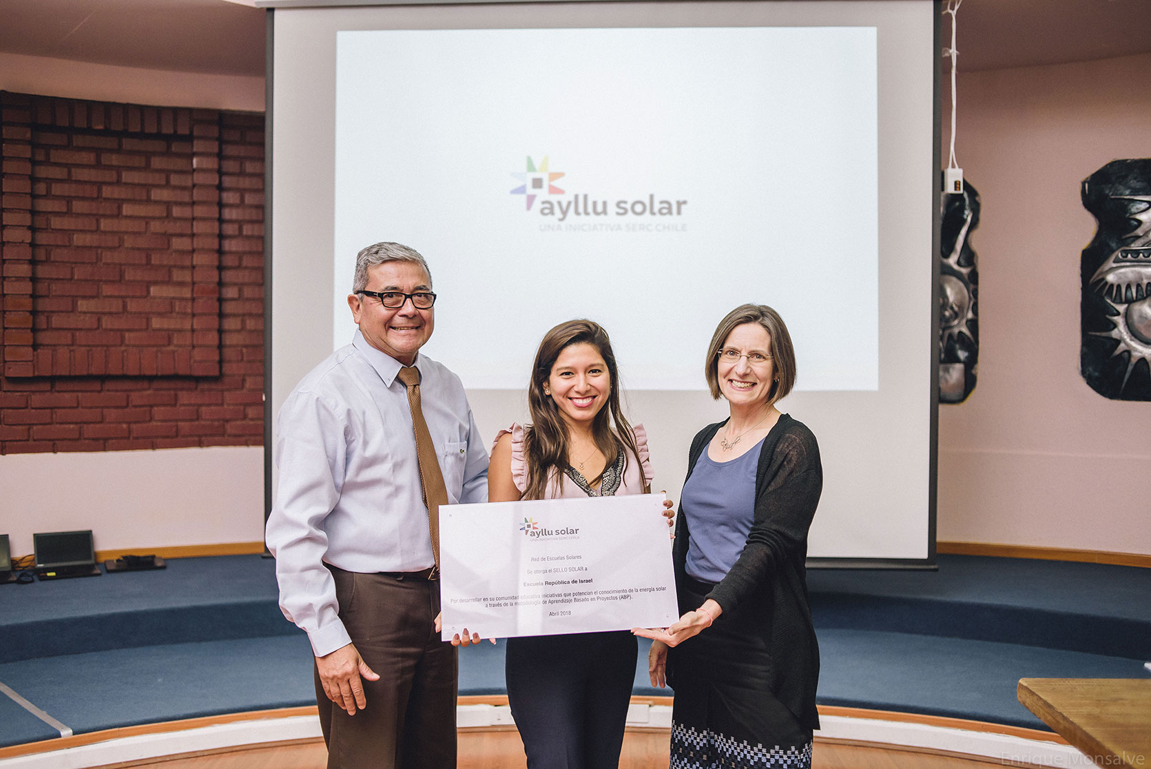 Presentan la primera Red de Escuelas Solares de Chile