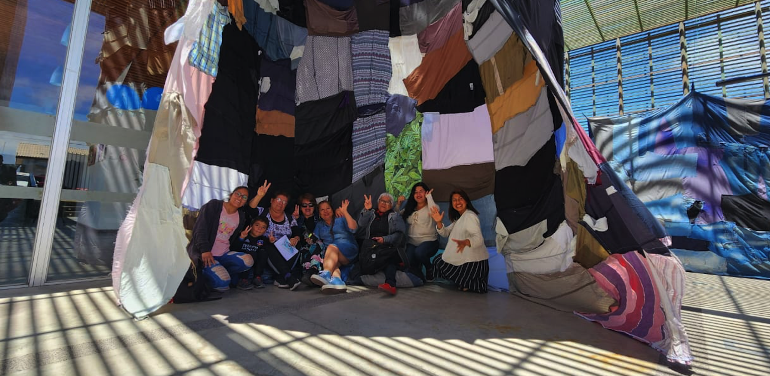 Con expresión colectiva de arte finalizó programa de capacitación textil en Alto Hospicio