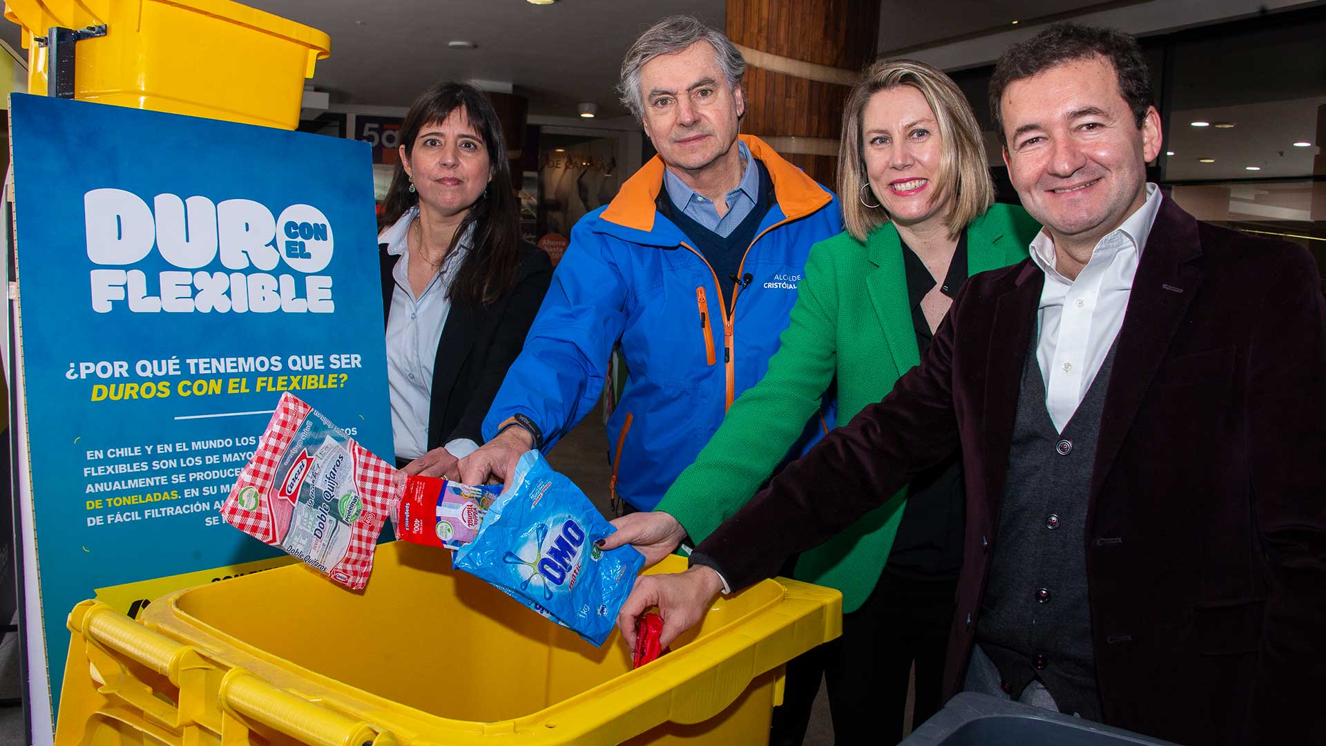 Lanzan campaña que promueve modelo circular de los plásticos flexibles