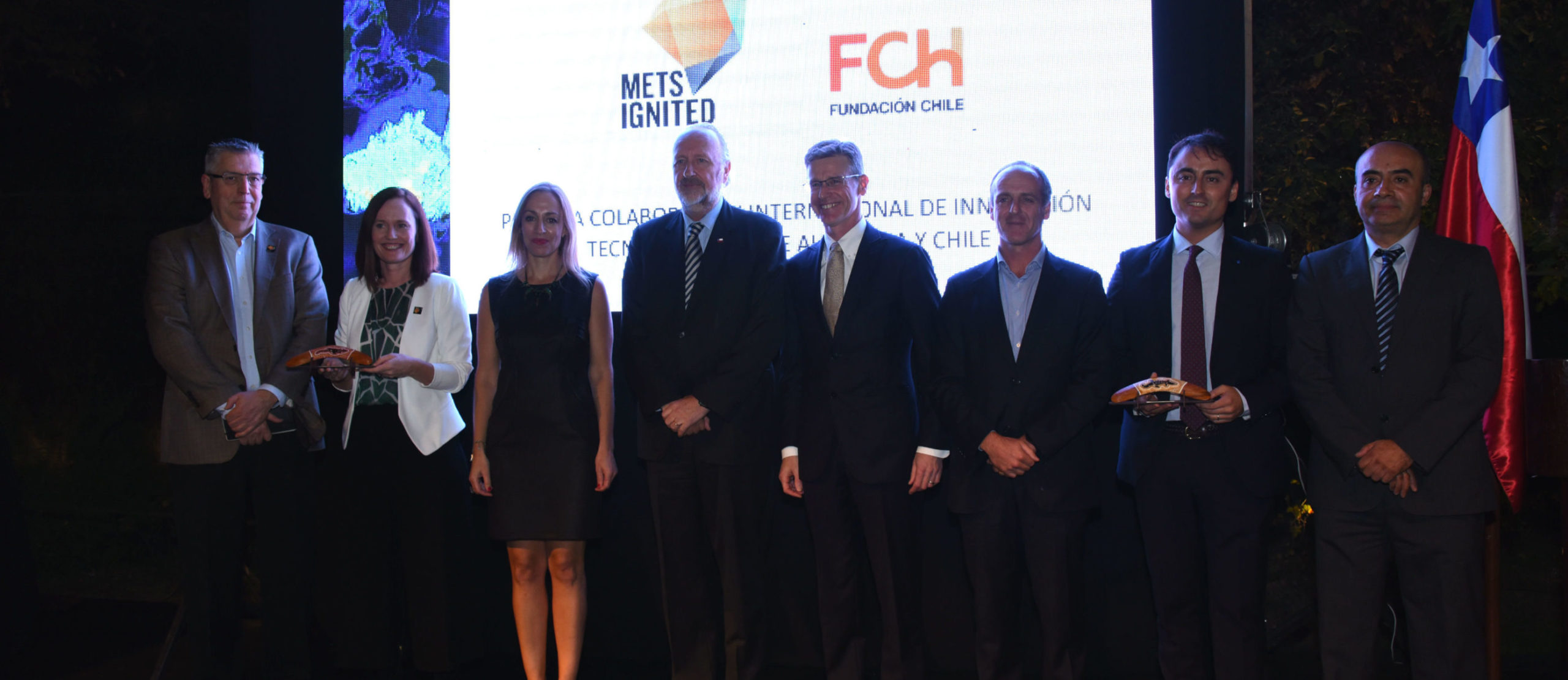 Expande y METS Ignited fueron reconocidos por impulsar la colaboración internacional entre Australia y Chile