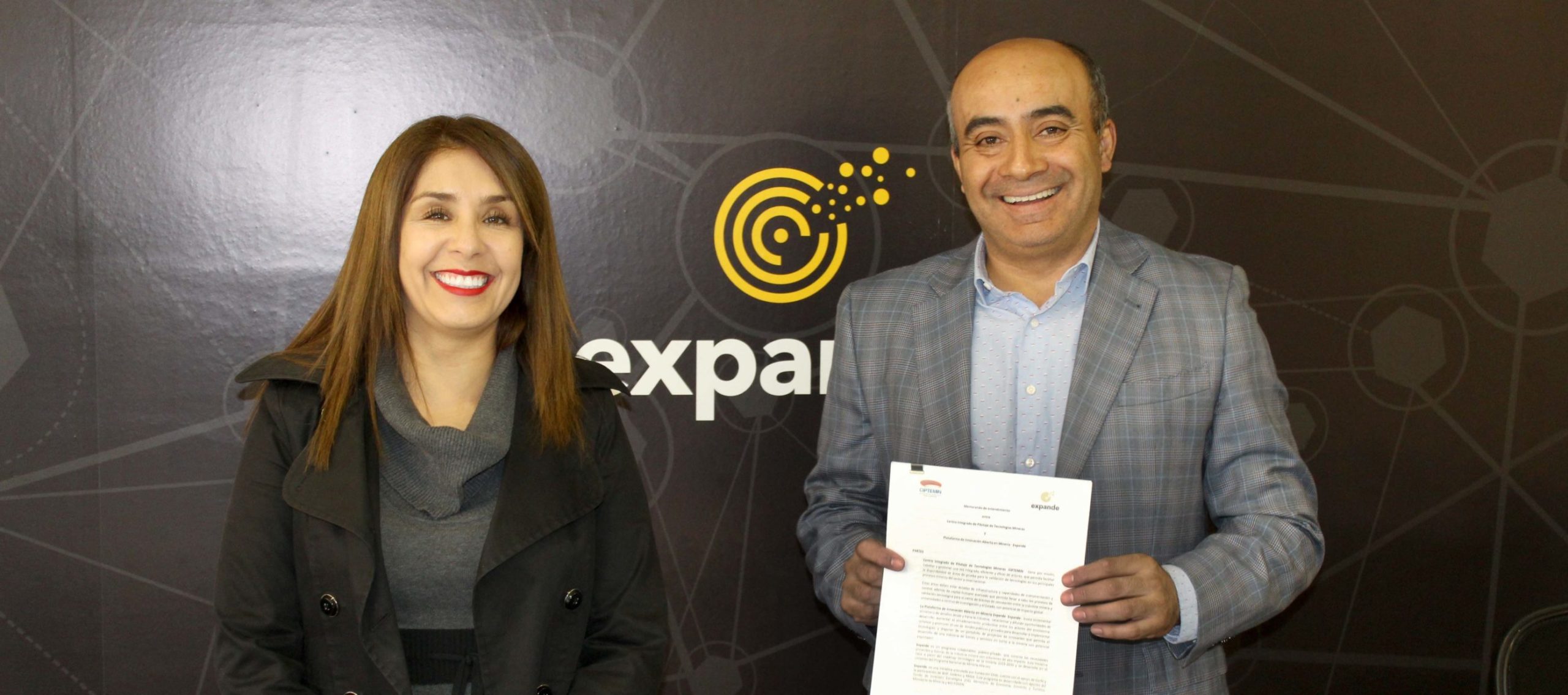 Acuerdo entre Expande-CIPTEMIN fortalecerá el intercambio y transferencia tecnológica en minería