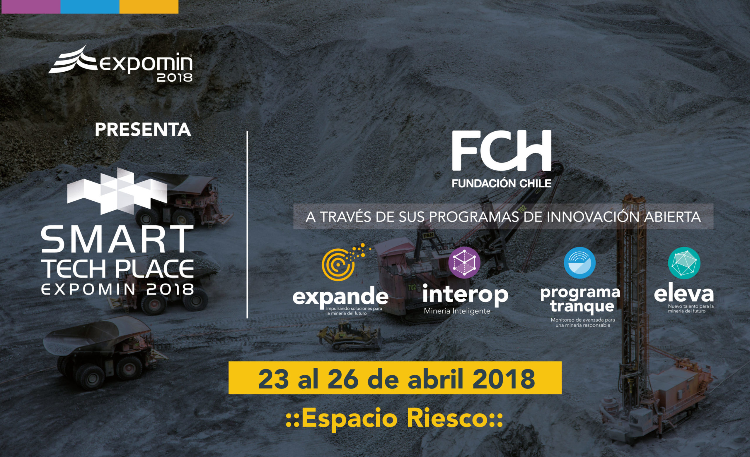 Fundación Chile inaugurará nuevo espacio de innovación y tecnología en Expomin: Smart Tech Place