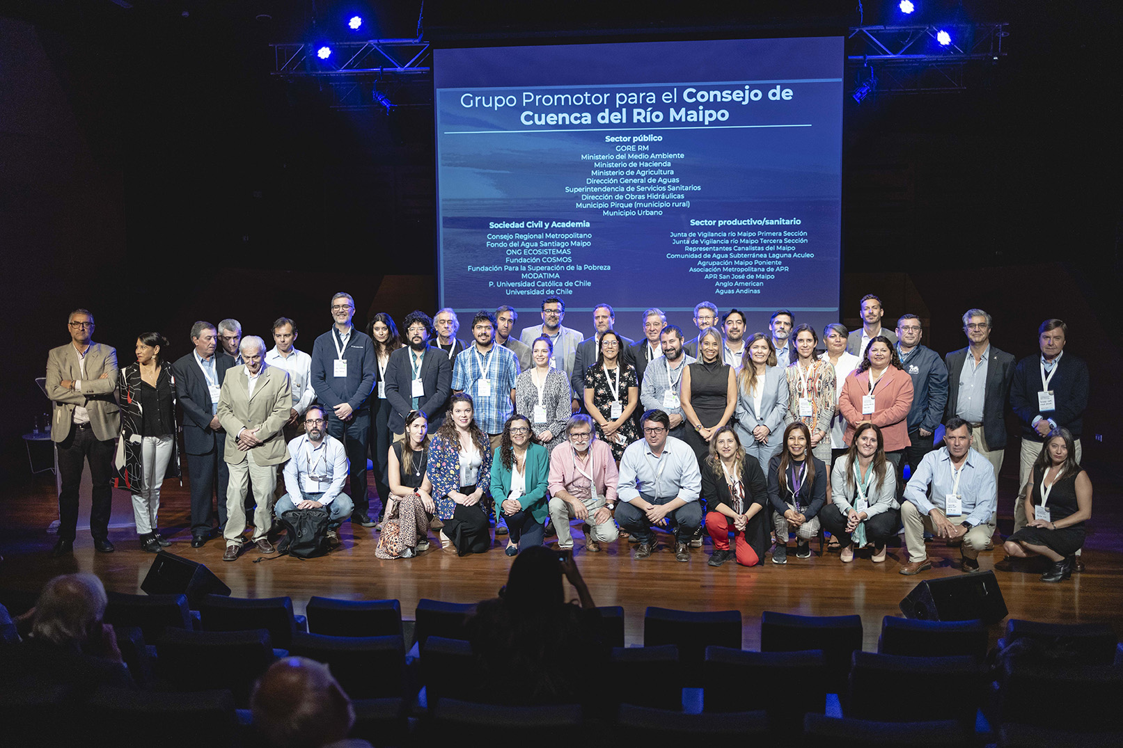 Gobierno de Santiago presenta oficialmente al grupo que diseñará el consejo de cuenca del río Maipo