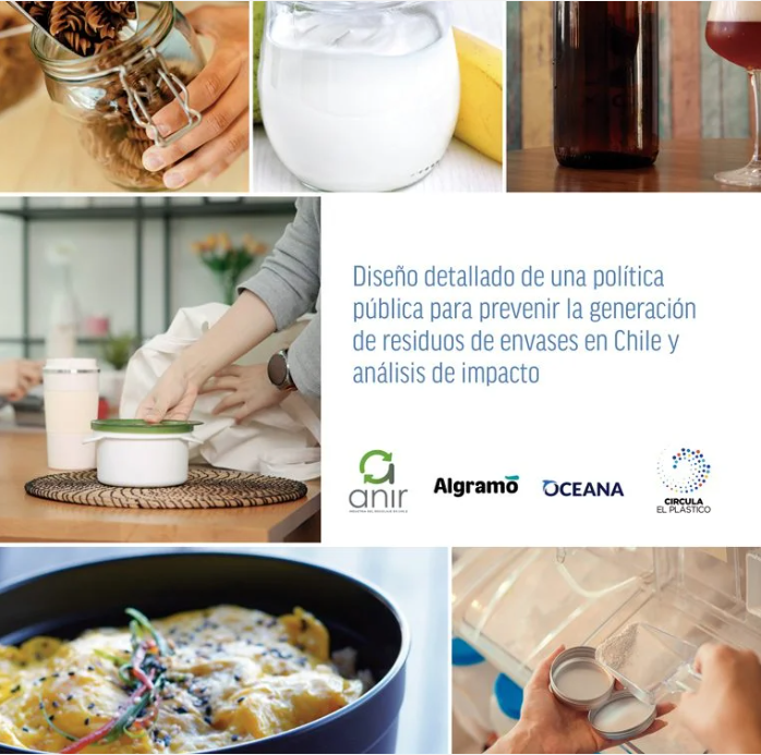 Diseño detallado de una política pública para prevenir la generación de residuos de envases en Chile y análisis de impacto