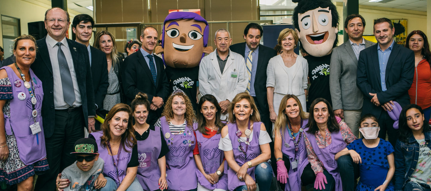 Partió recambio de luminaria a LED en Hospital Calvo Mackenna