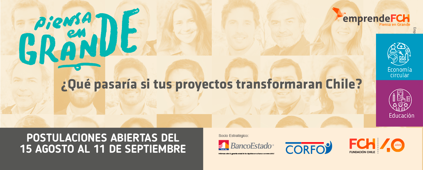 En II fase, “Piensa en Grande 40 años” busca apoyar startups innovadoras