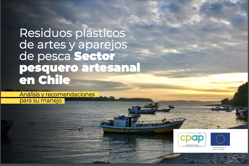 Residuos plásticos de artes y aparejos de pesca del sector pesquero artesanal en Chile
