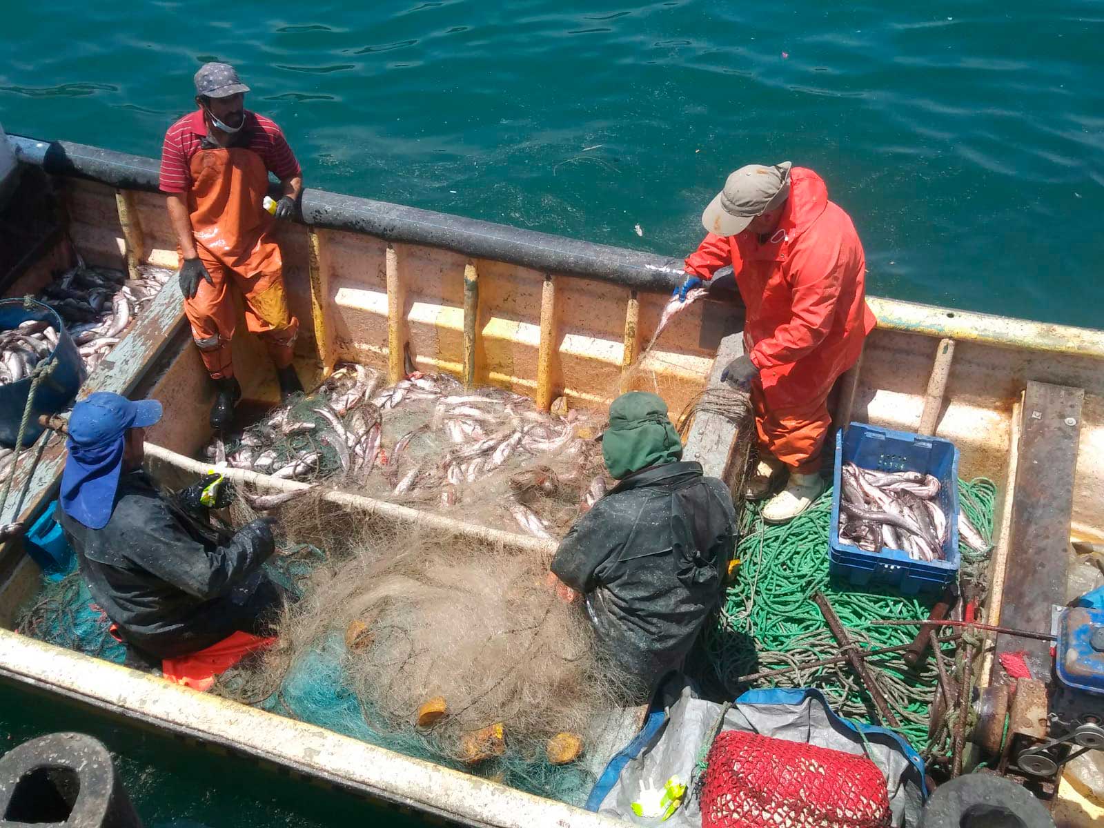 Más de 290 toneladas de residuos plásticos de la pesca artesanal quedarían en el mar, según un estudio financiado por la Unión Europea