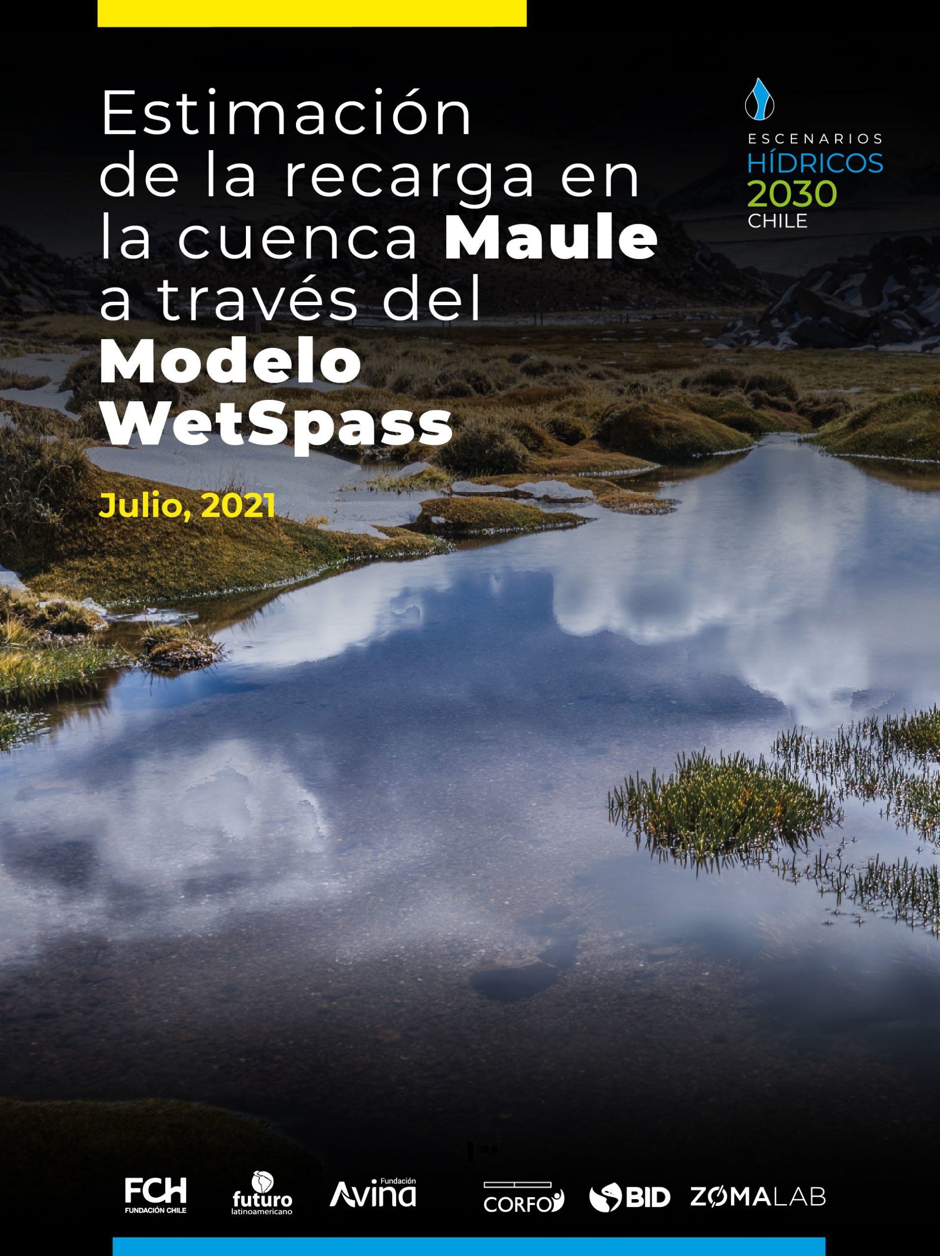 ESTIMACIÓN DE LA RECARGA EN LA CUENCA DEL RÍO MAULE A TRAVÉS DEL MODELO WETSPASS