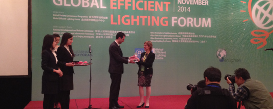 Distinction for Chile in Global Efficient Lighting Forum Beijing 2014