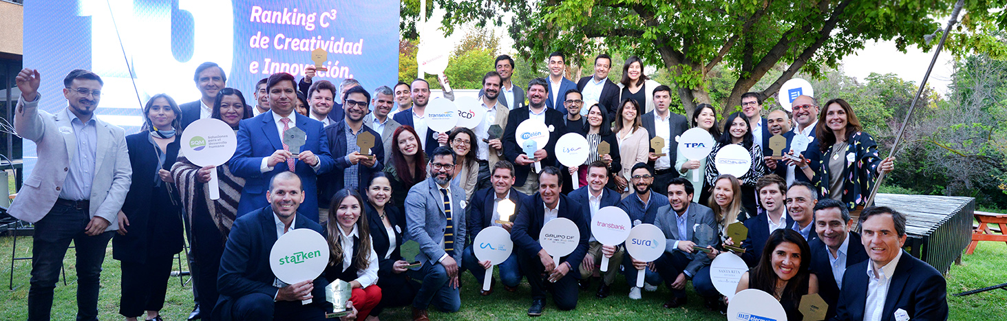 10° versión del Ranking C³ reconoció a 17 empresas por sus iniciativas y cultura innovadora