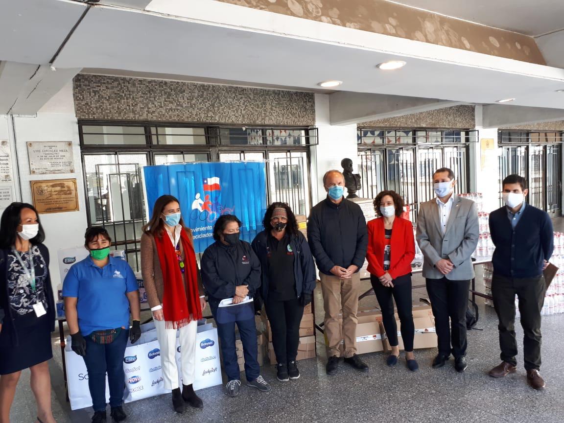 Lanzan campaña solidaria en apoyo de los recicladores de Chile afectados por el Covid-19