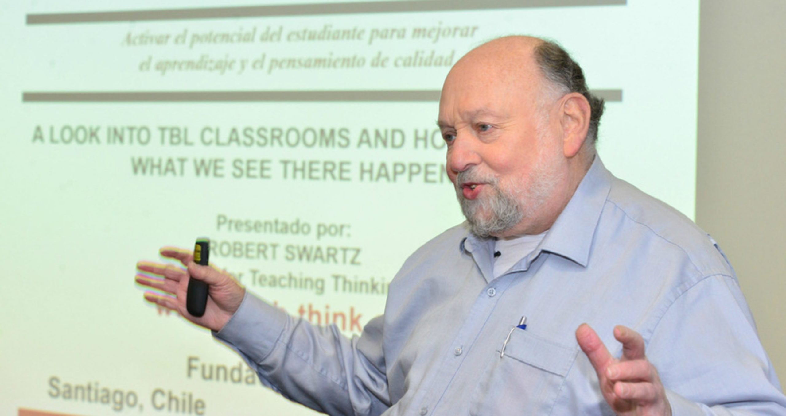 Robert Swartz: “tenemos el desafío de enseñar y preparar a los estudiantes a vivir en un mundo, por ahora, incierto”