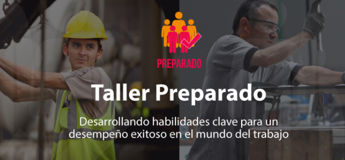 Taller de formación laboral «Preparado» abrió sus inscripciones ¡Postula aquí!