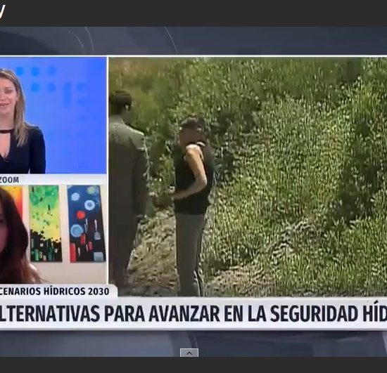 Ulrike Broschek en TVN -Alternativas para alcanzar seguridad hídrica