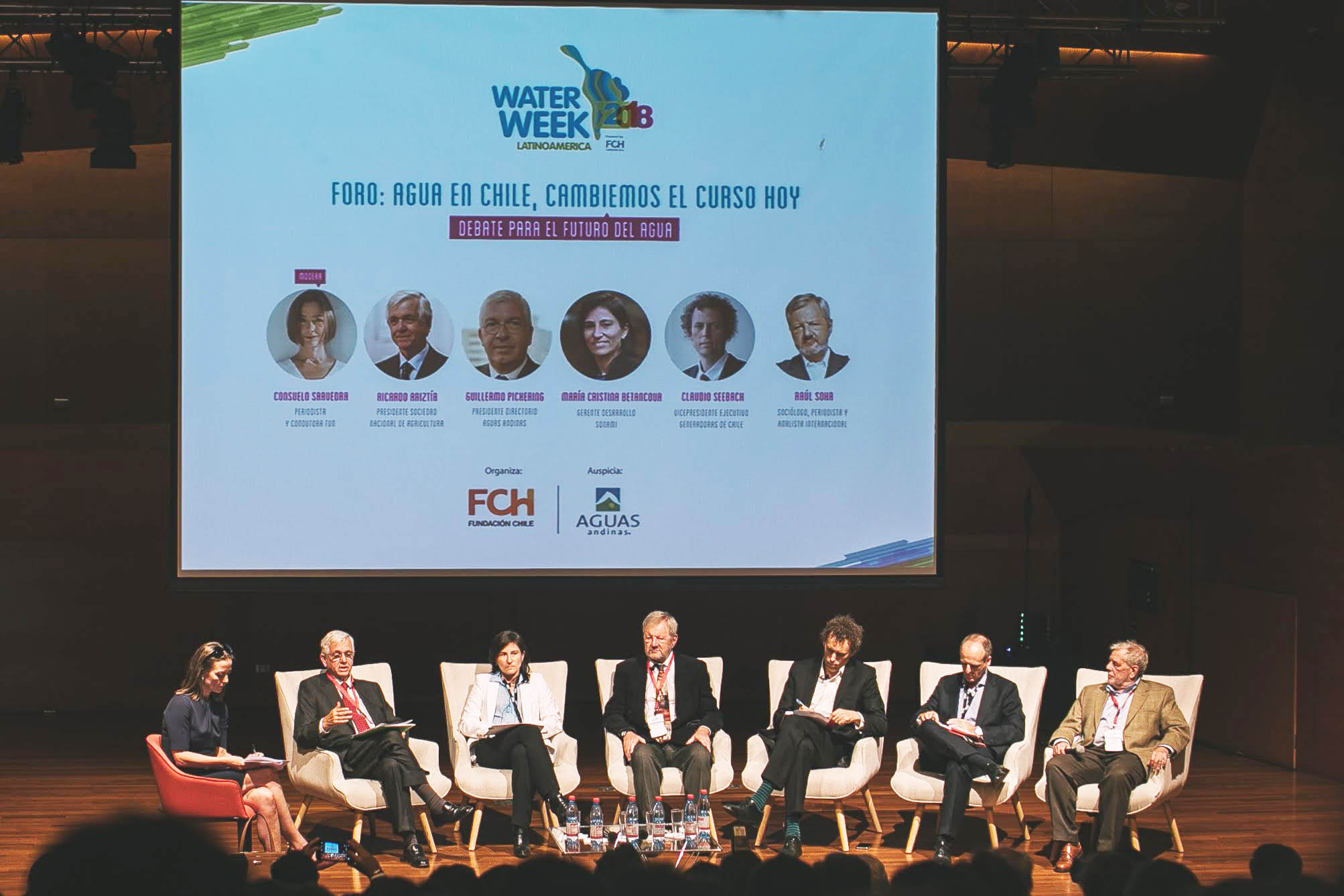 Water Week LA 2018: Autoridades e industrias analizaron la crisis del agua en Chile