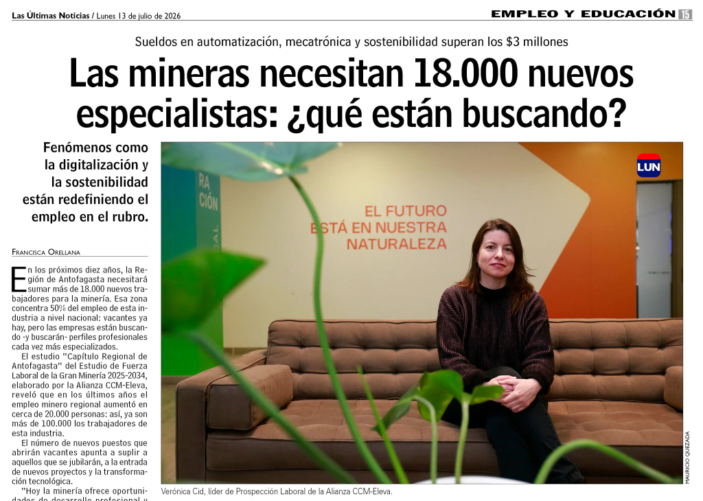 Las mineras necesitan 18.000 nuevos especialistas: ¿qué están buscando?